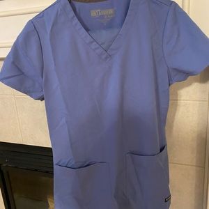 Greys anatomy scrubs — worn once. Top is size small. Bottoms are small petite